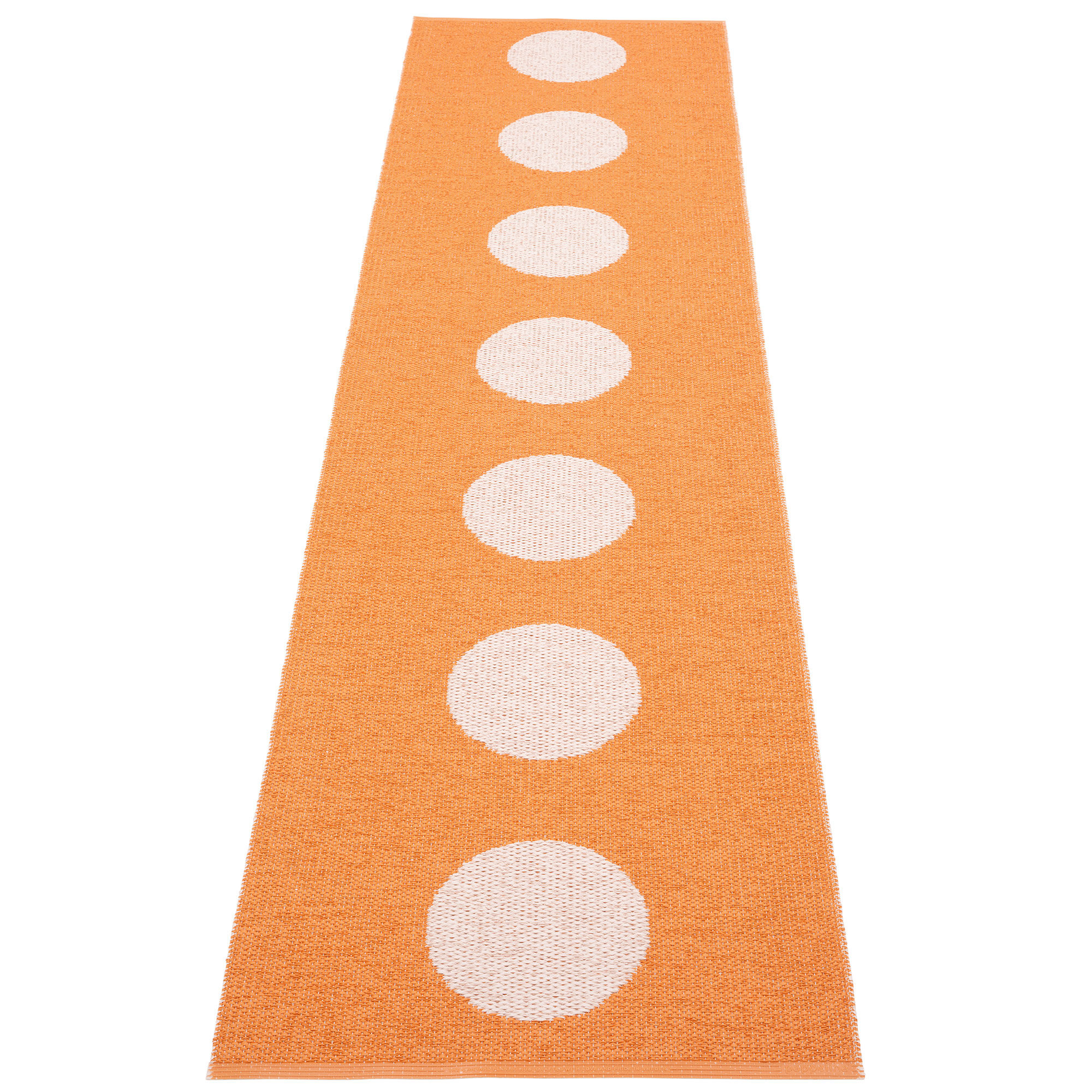 Pappelina Vera Pop matta 70 × 280 cm, orange/pink