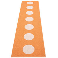 Pappelina Vera Pop -matto 70 × 280 cm, orange/pink