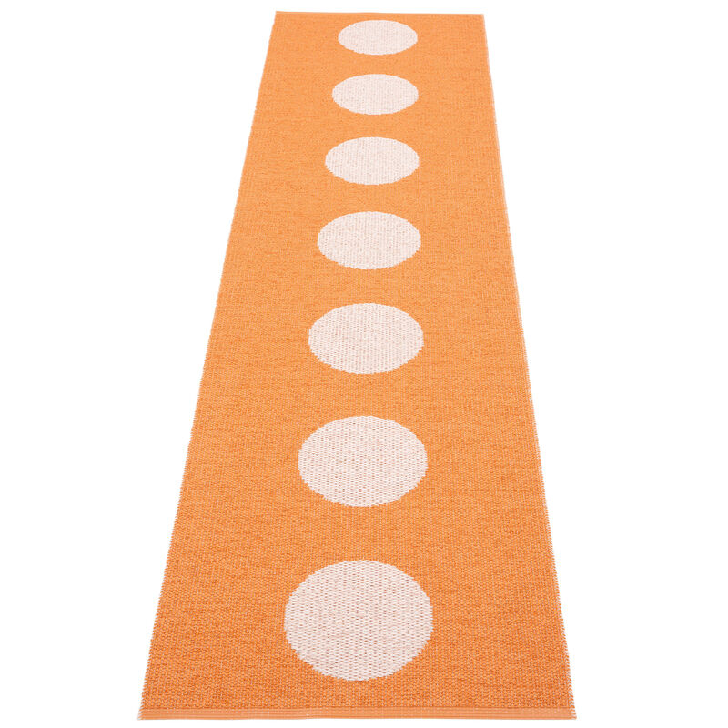 Pappelina Vera Pop Tæppe 70x280 cm, orange/pink