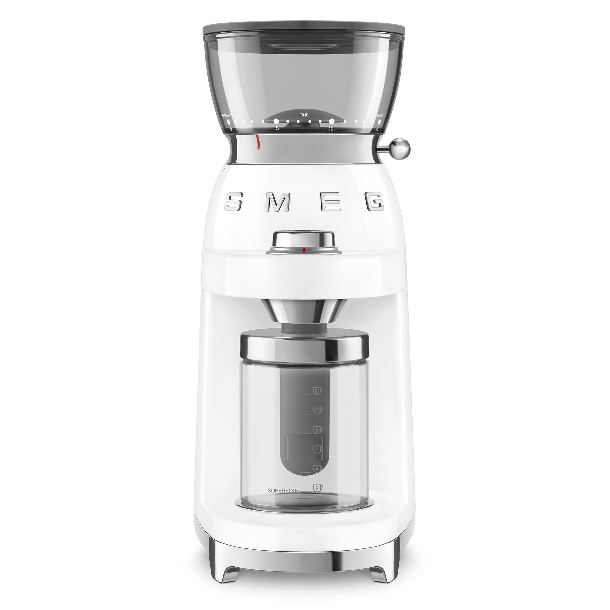 Smeg Kaffekvarn, vit