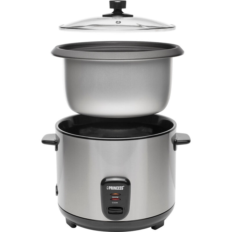 Riskoger 1,8 liter rustfrit stål