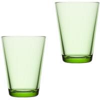 Kartio Glass 40 cl Eplegrønn 2-pack
