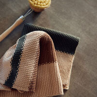 Oppvaskklut 27 × 27 cm 2-pakning, grønn/brun