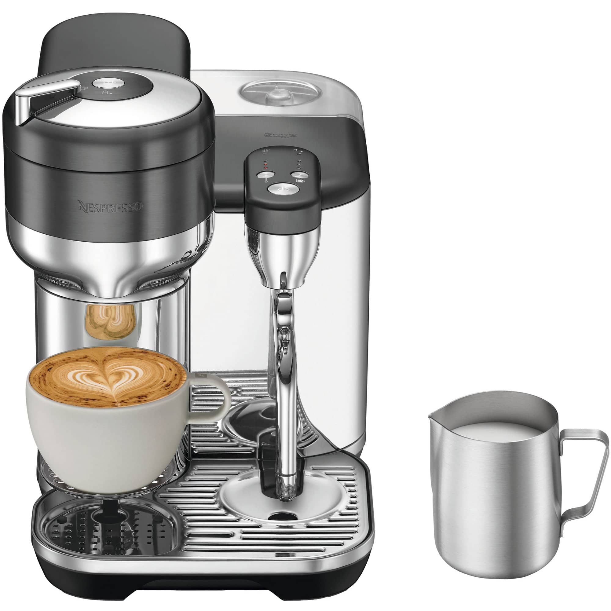 Bilde av Nespresso Vertuo Creatista kapselmaskin fra Sage (black truffle)