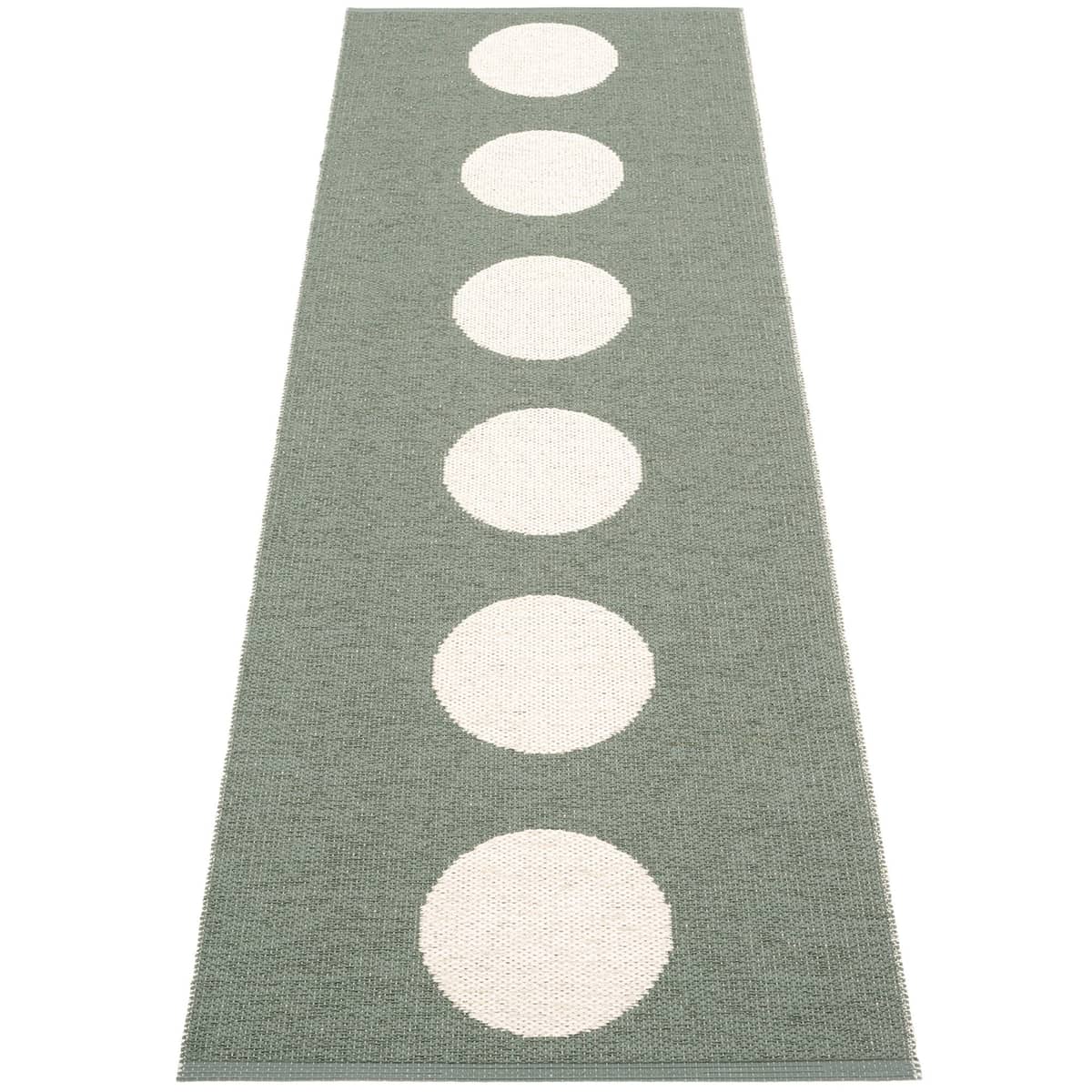 Gulvteppe Vera, 70 x 225 cm, army/vanilla