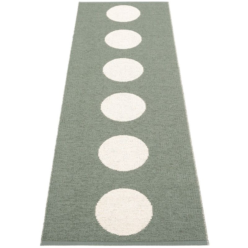 Matto Vera, 70 x 225 cm, army/vanilla