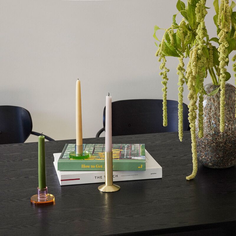 Astra ljusstake 7 cm, blå/grön