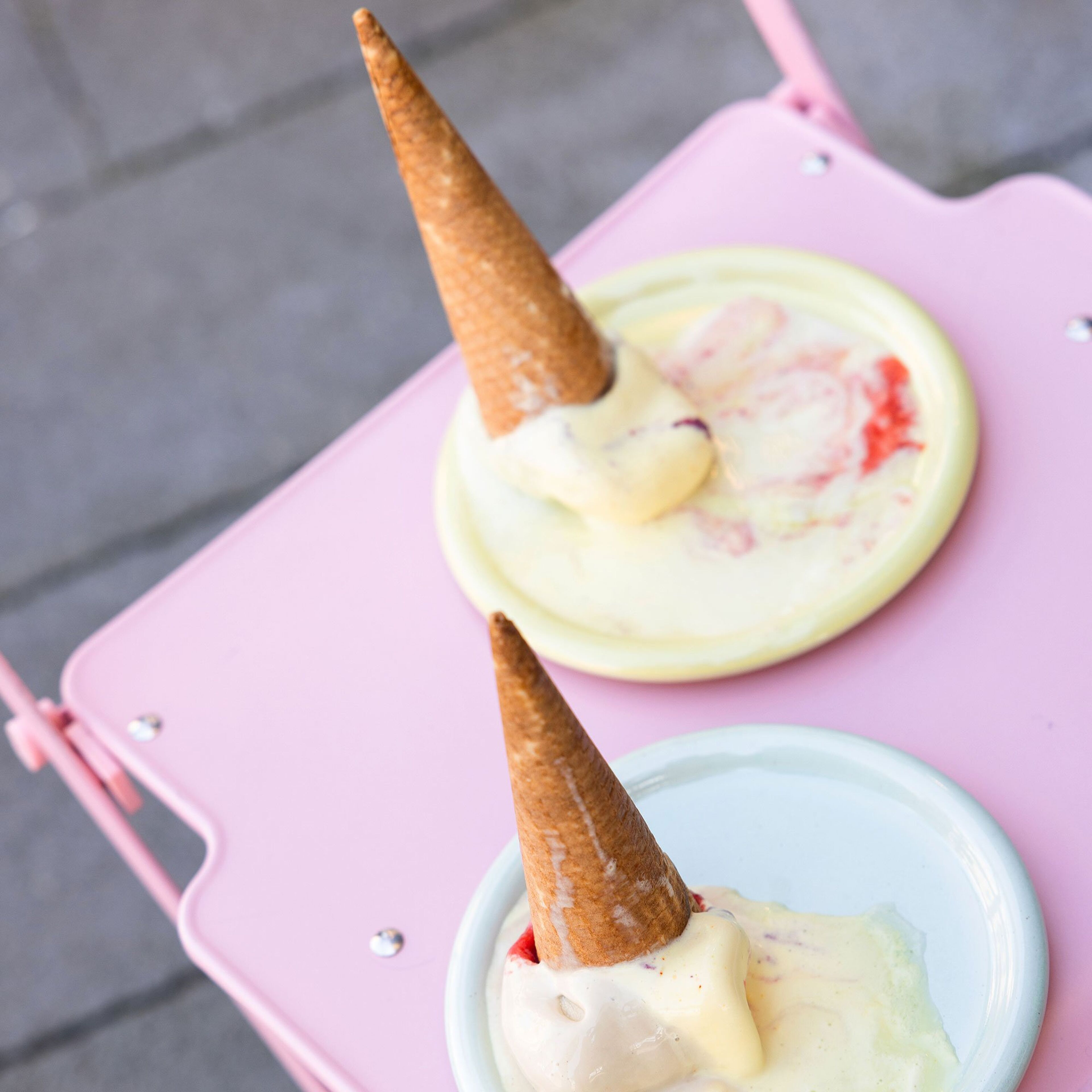 Byon Porto lille tallerken, gul