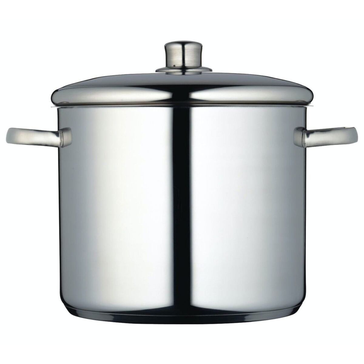 Gryde med låg 11 liter, rustfrit stål