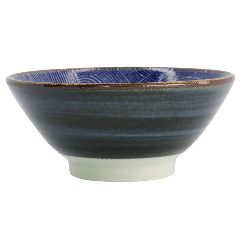 Seigaiha Blue skål 750 ml