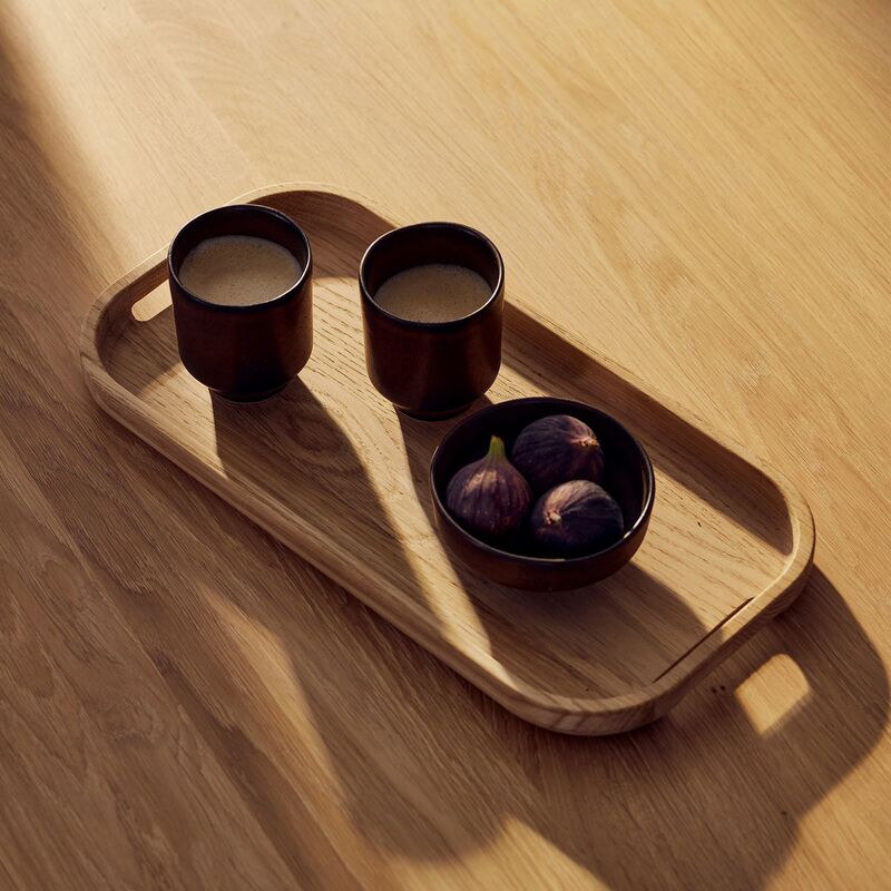 Flection Bricka, ek, stor