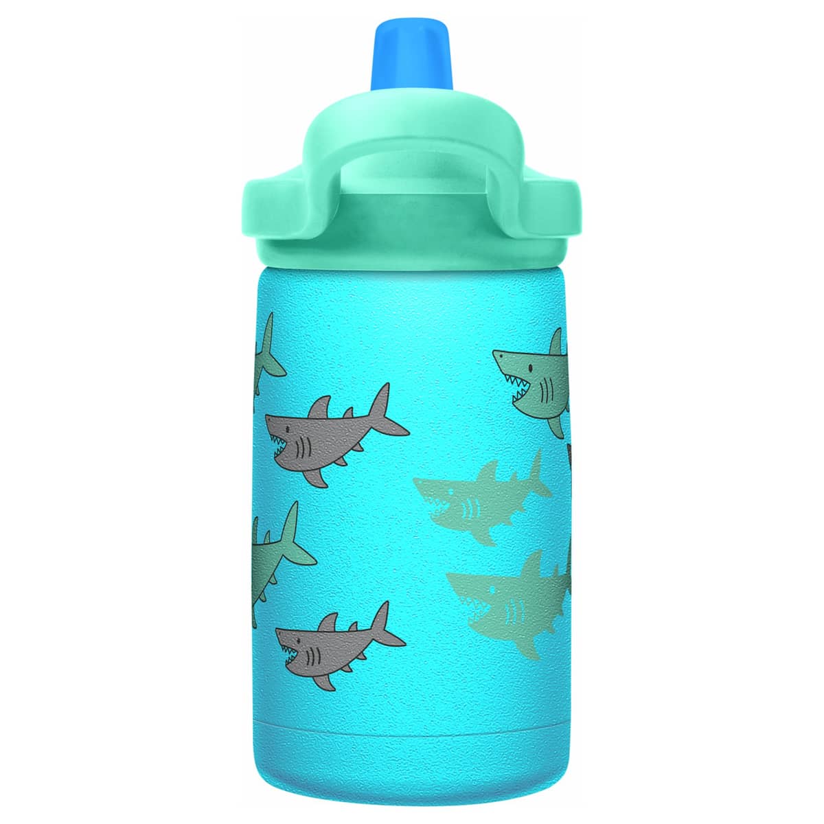 Eddy+ Kids SST vesipullo 0,35 litraa, scool of sharks