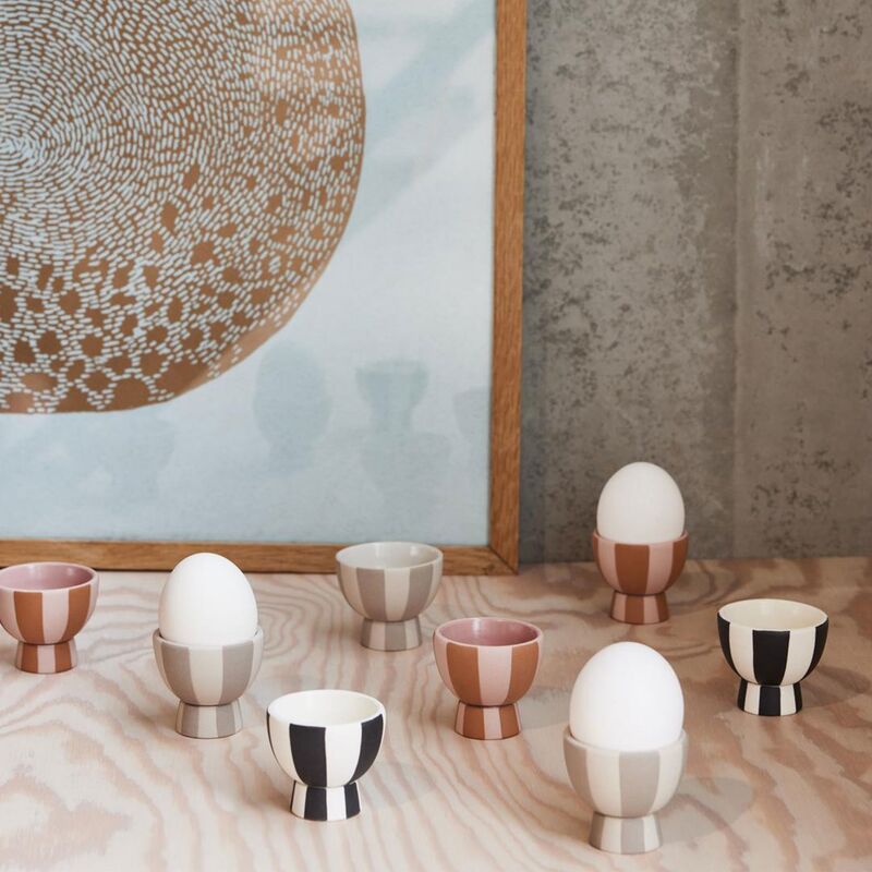 Toppu munakuppi 2 kpl, clay