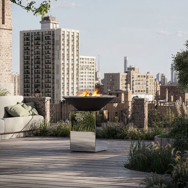 100 grill 10th Edition, spegelpolerat rostfritt stål