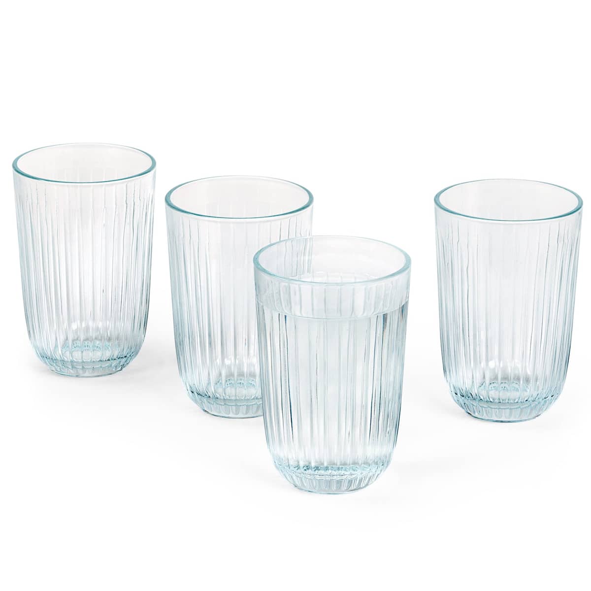 Hammershøi vandglas, 37 cl, Ø 8 cm, 4 stk, klar
