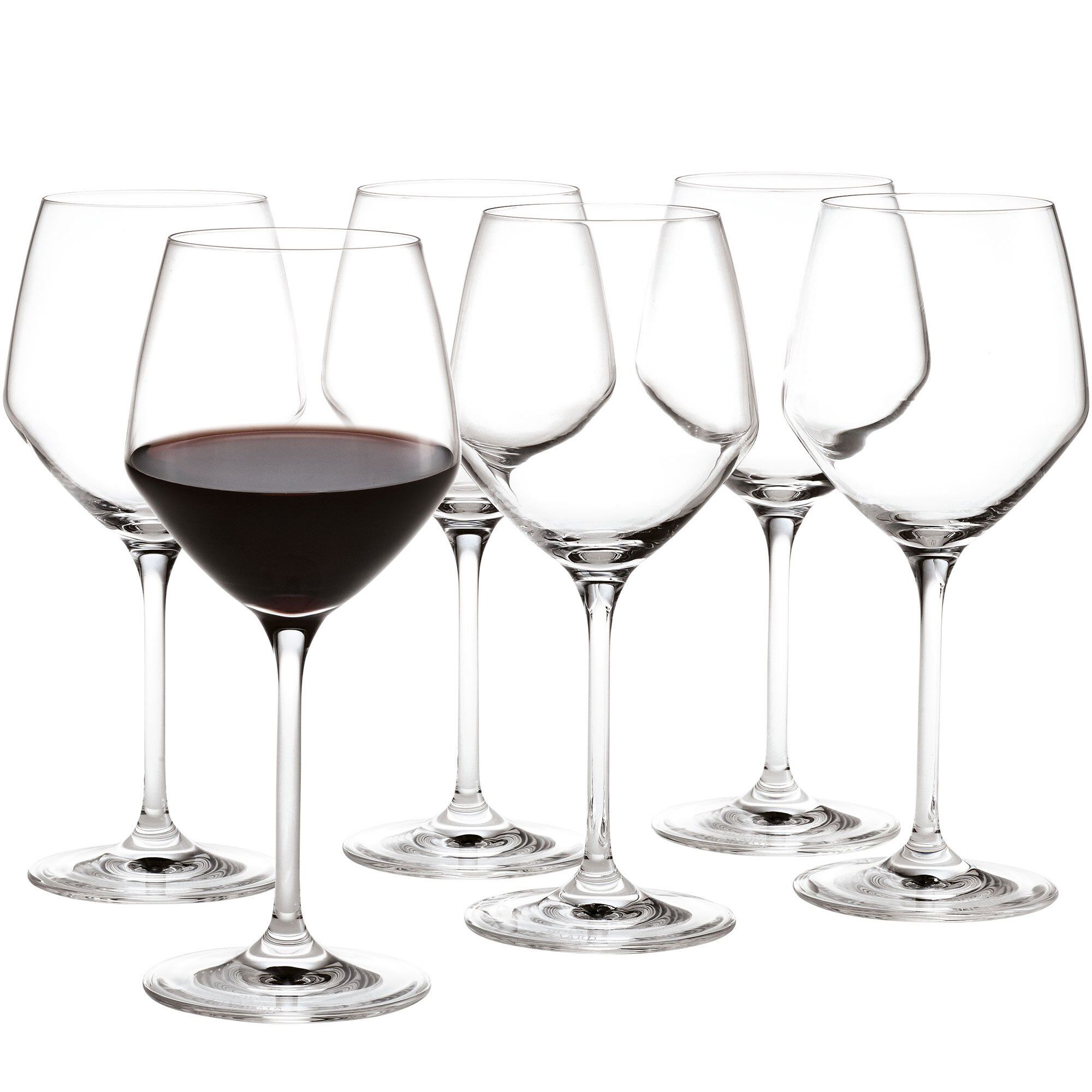 Holmegaard Perfection rødvinsglass 43 cl 6-pakning Klar