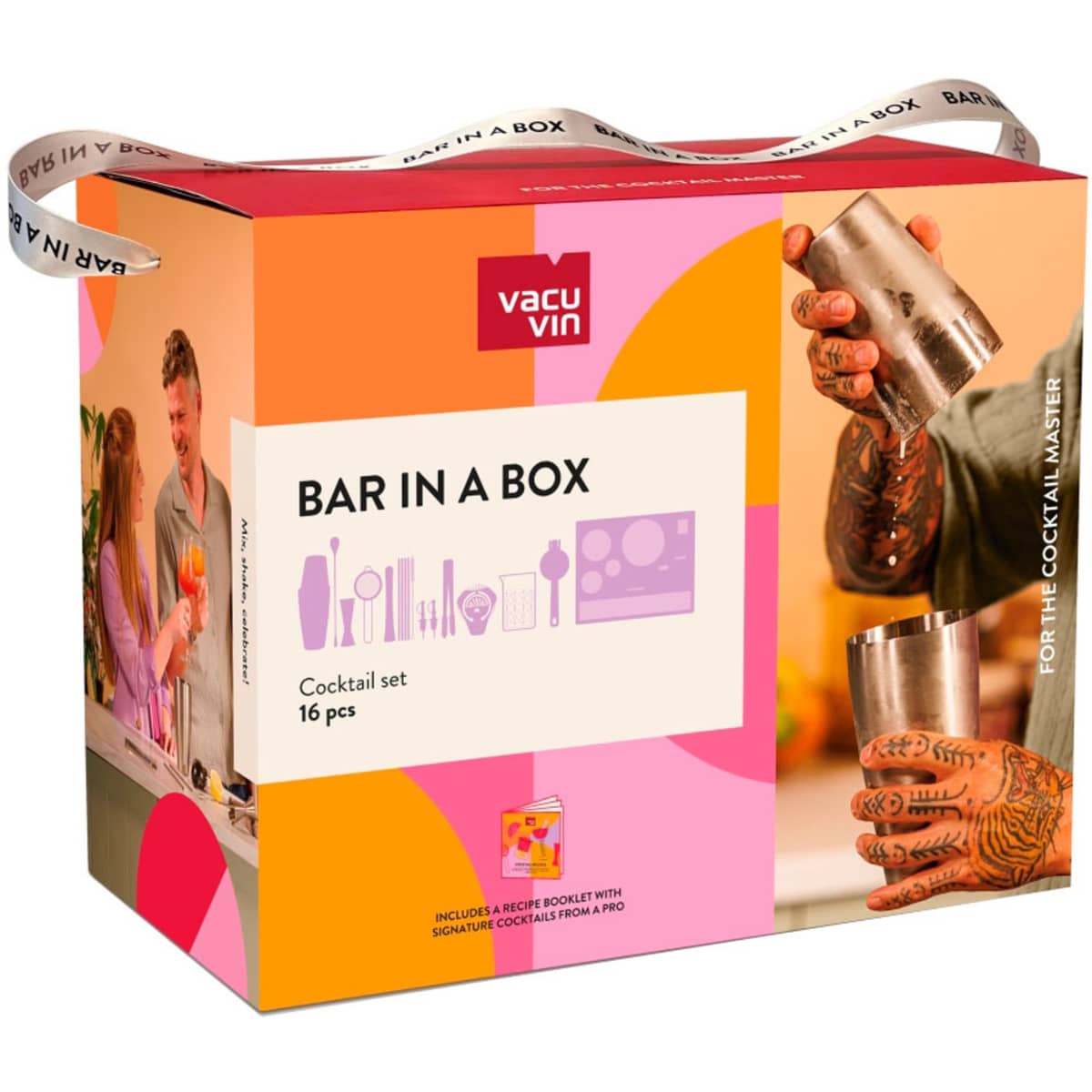 Bar in a Box Master Cocktailset, 16 delar