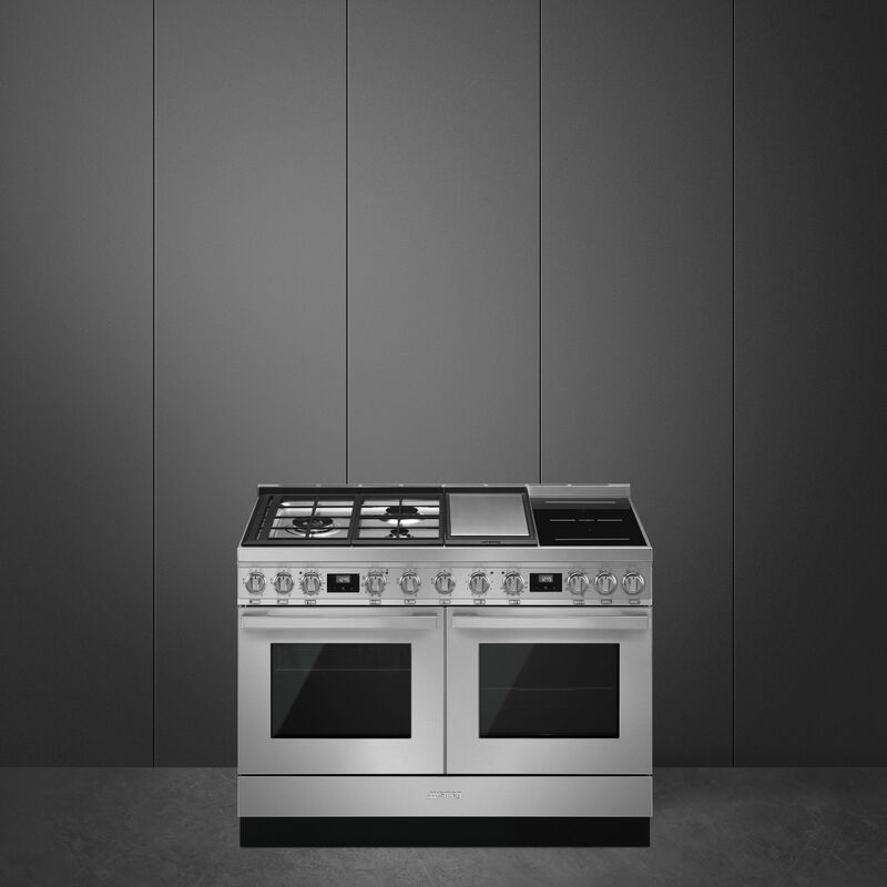 CPF120IGMPX Portofino gas-/induktionsspis, rostfritt stål