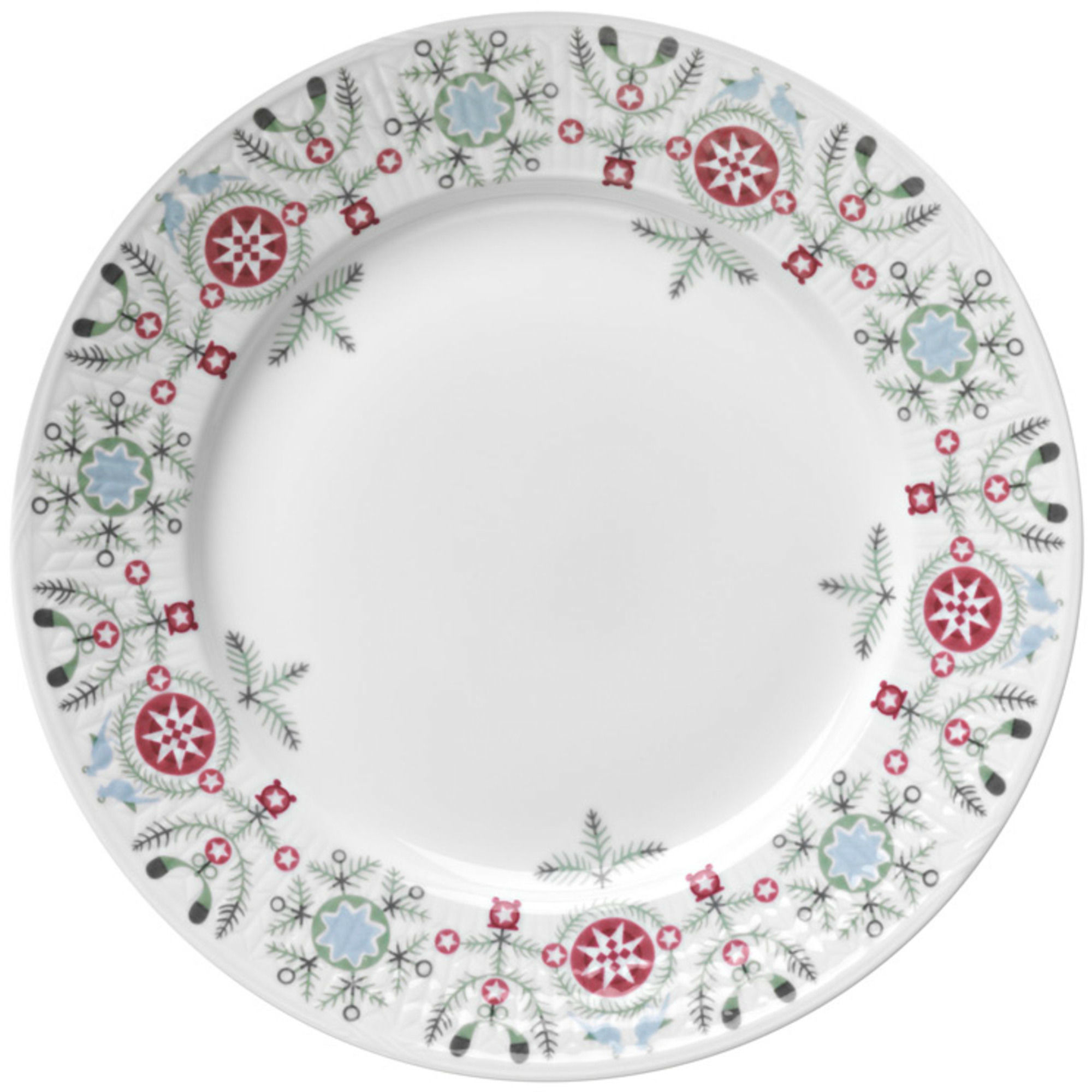 Swedish Grace Vinter Tallerken 21 cm., porselen
