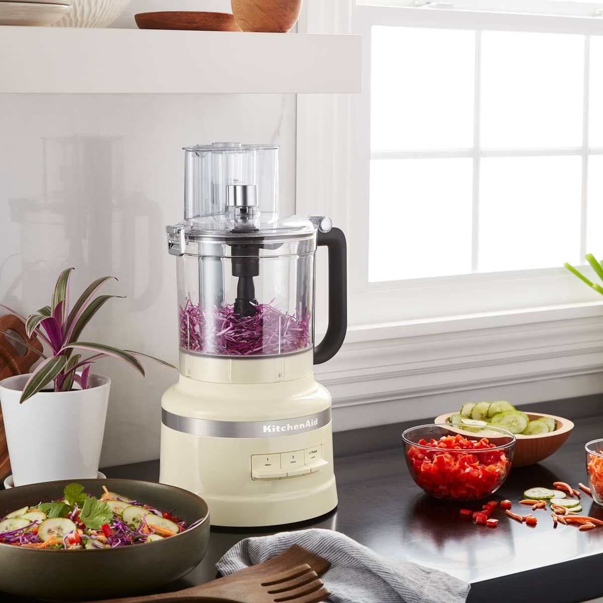 5KFP1319 Foodprocessor 3,1 liter, creme