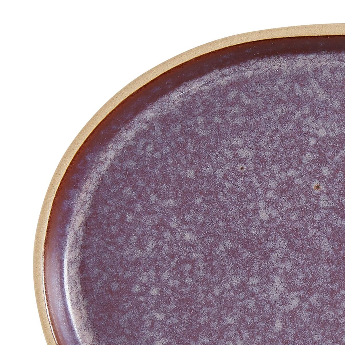 Minerals serveringsfat large 35x19 cm, amethyst