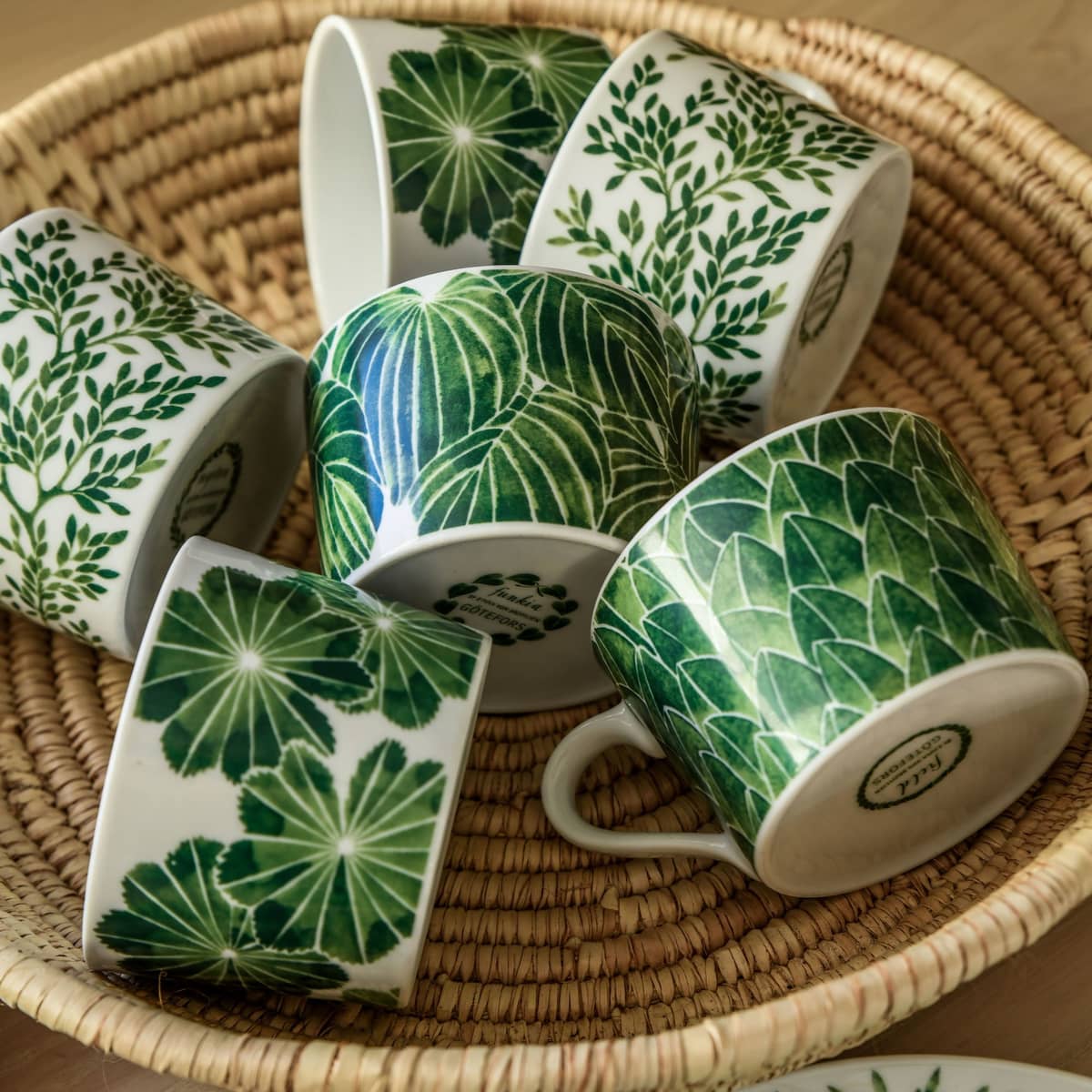 Botanica kopp, 4 stk, grønn