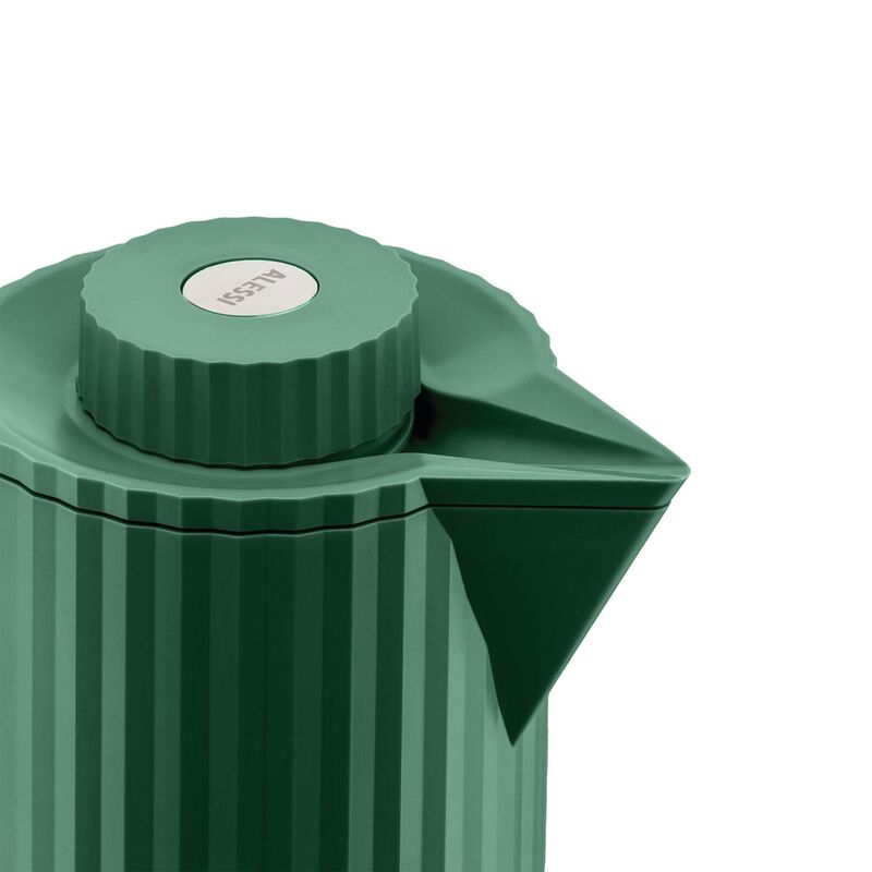 Plissé termokande, grøn