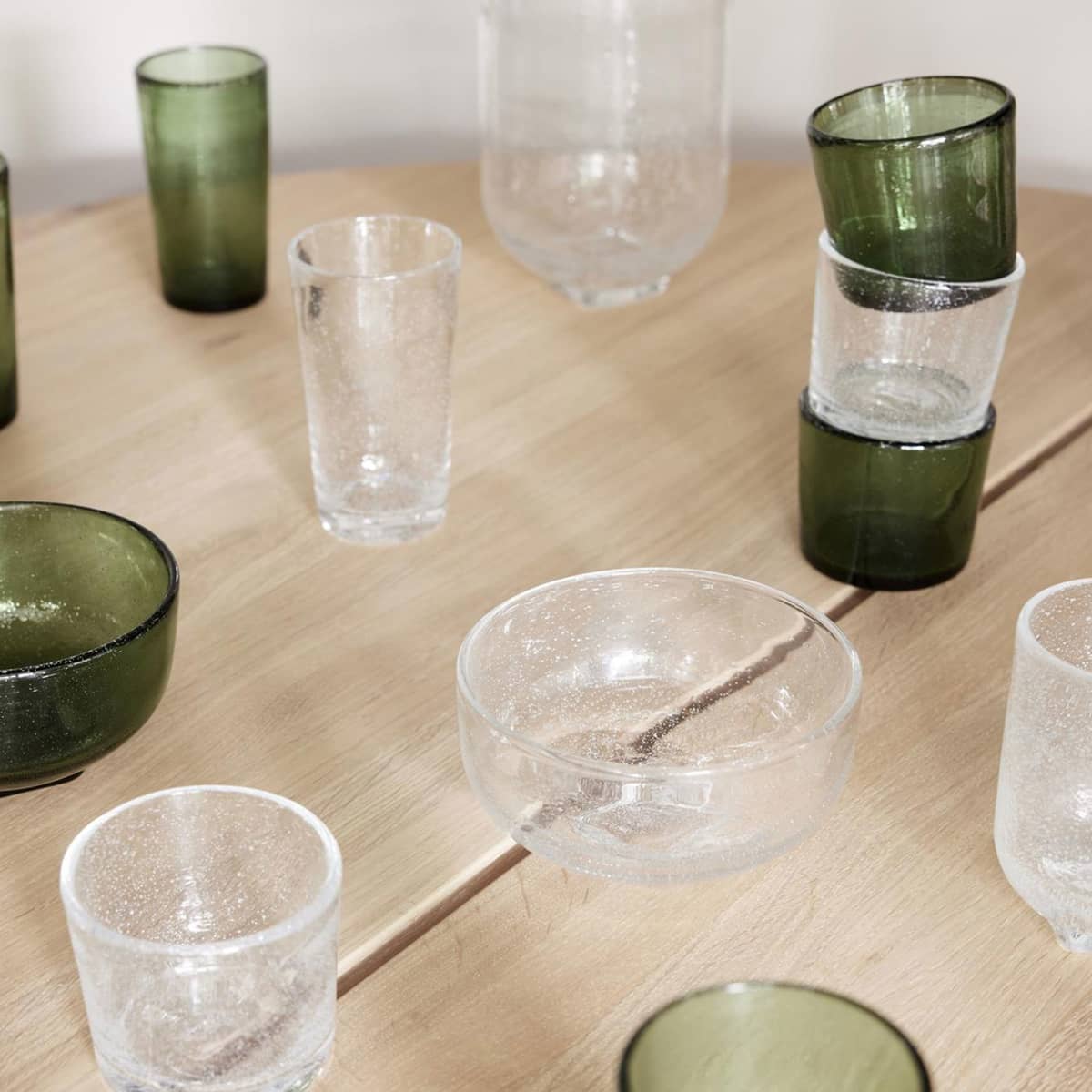 Kuki drikkeglass 4 stk, green