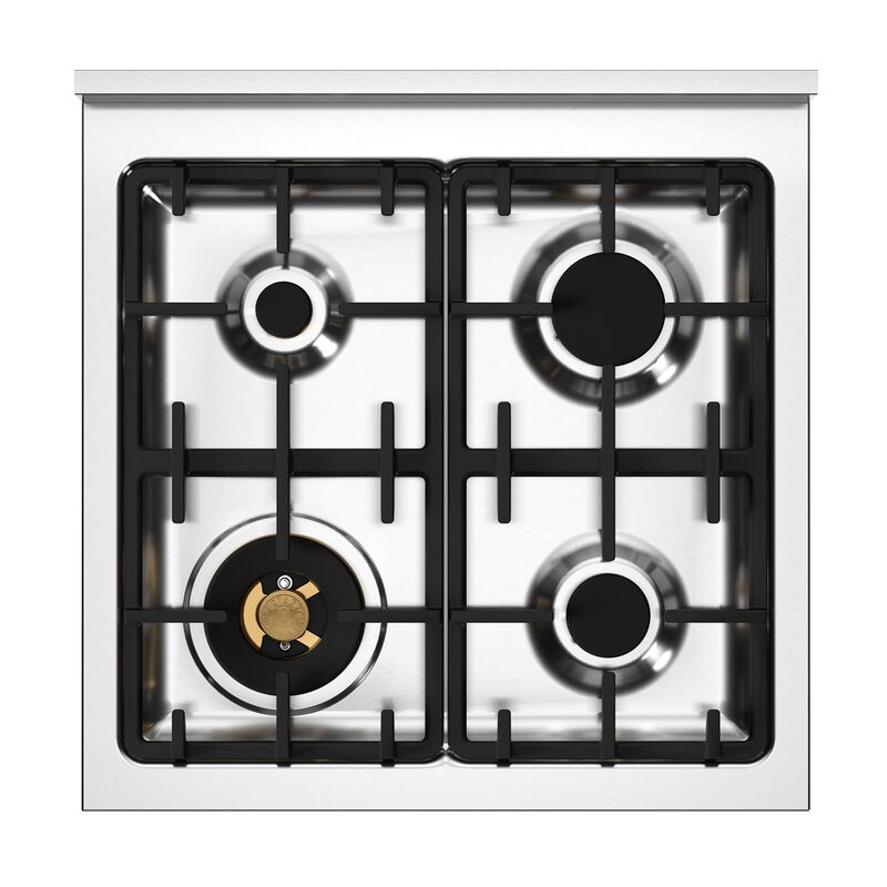 PRO64L1EXT Professional gasspis med singelugn, 60 cm, rostfritt stål