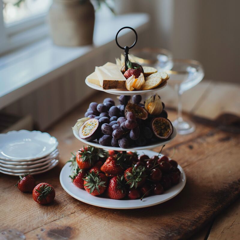 Kafi Kakfat 3 våningar, vit