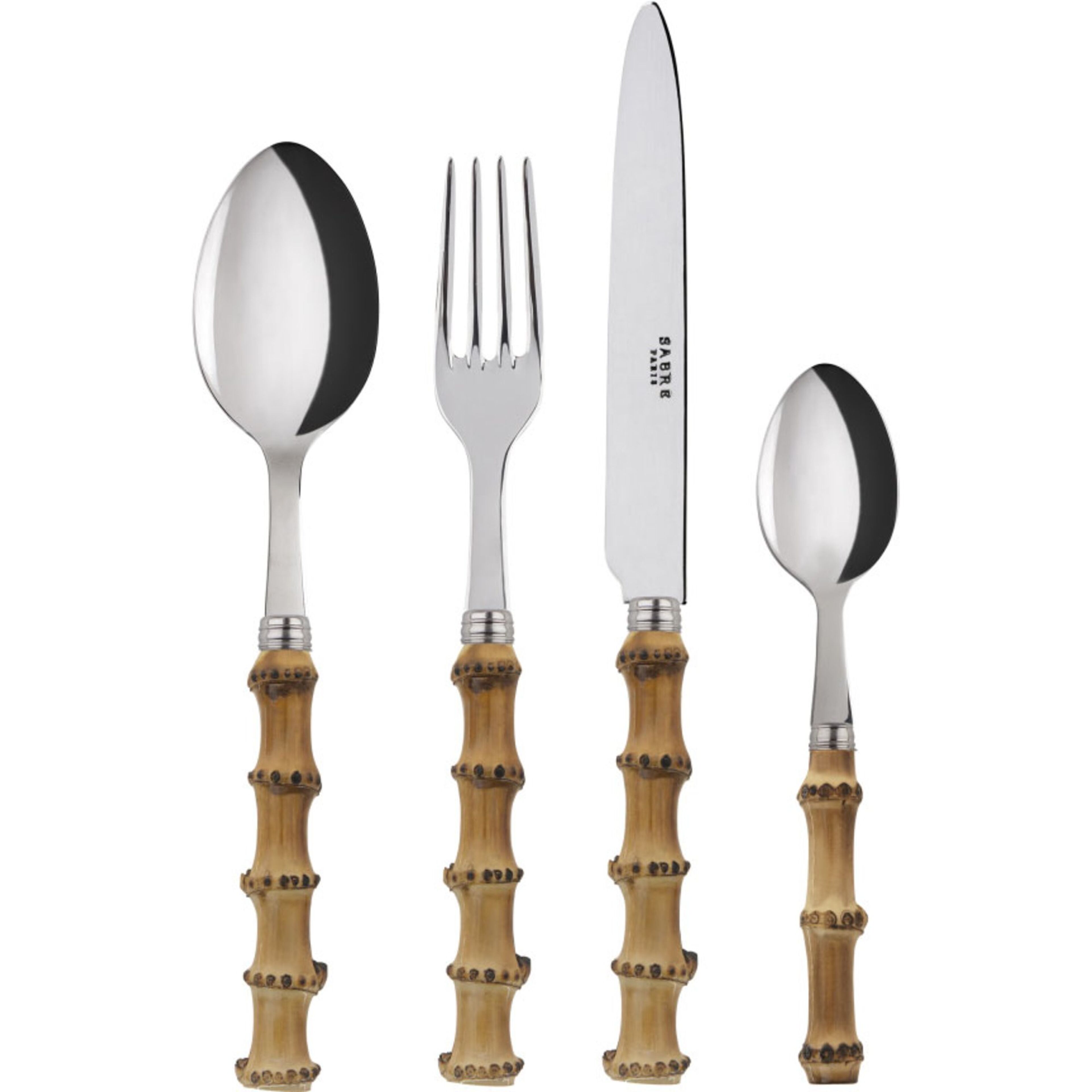 Panda bestickset 4 delar, bamboo light