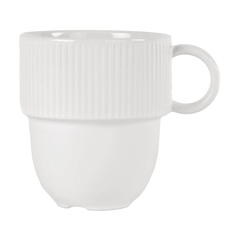 Inka-mugg 27 cl, vit