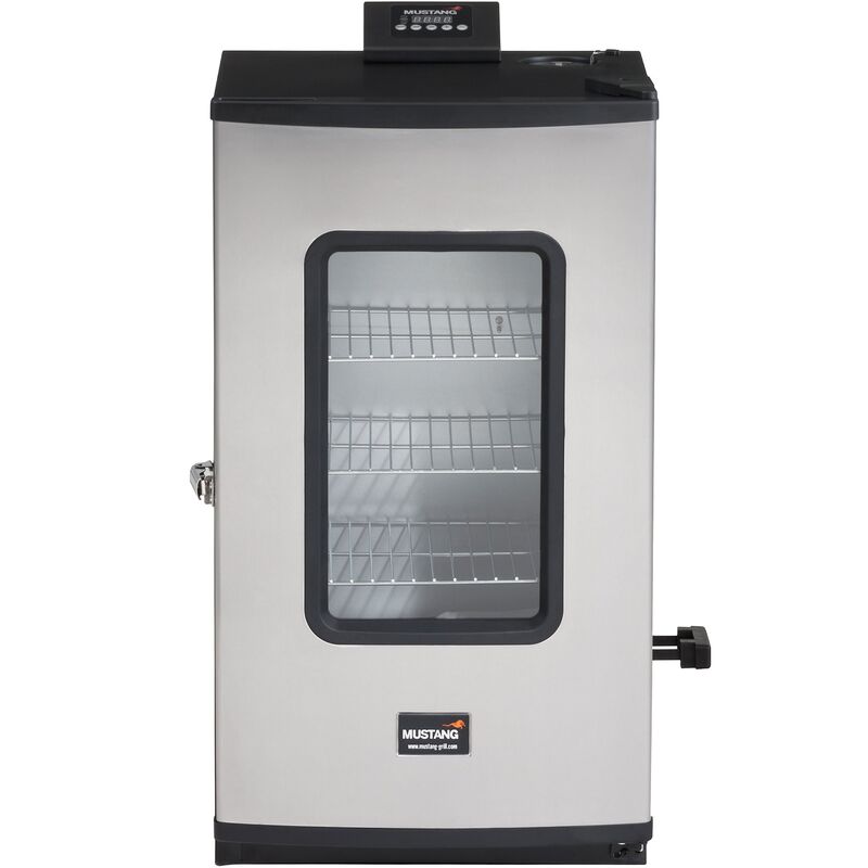 Electronic elrök, rostfritt stål/svart