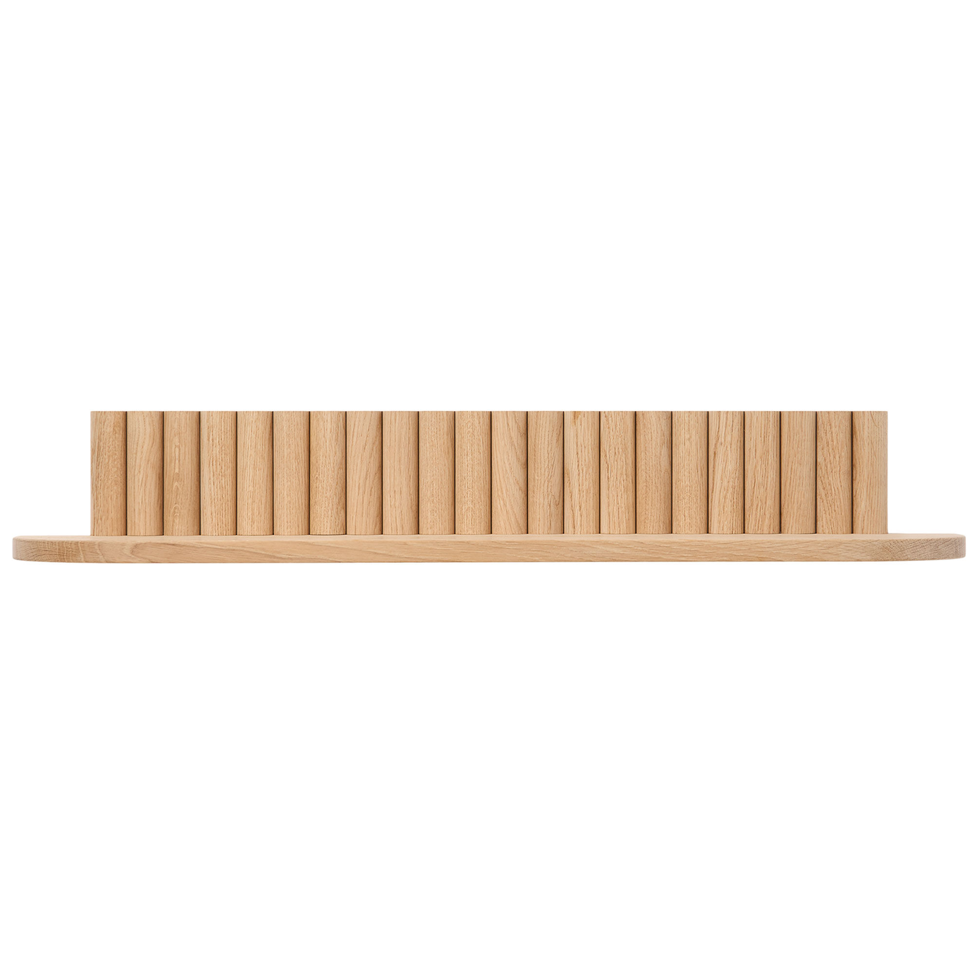 Pillar hylla large 78 × 15 cm, ek