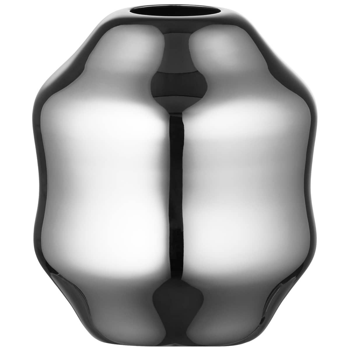 Dorotea vase 9x10 cm, blankt stål