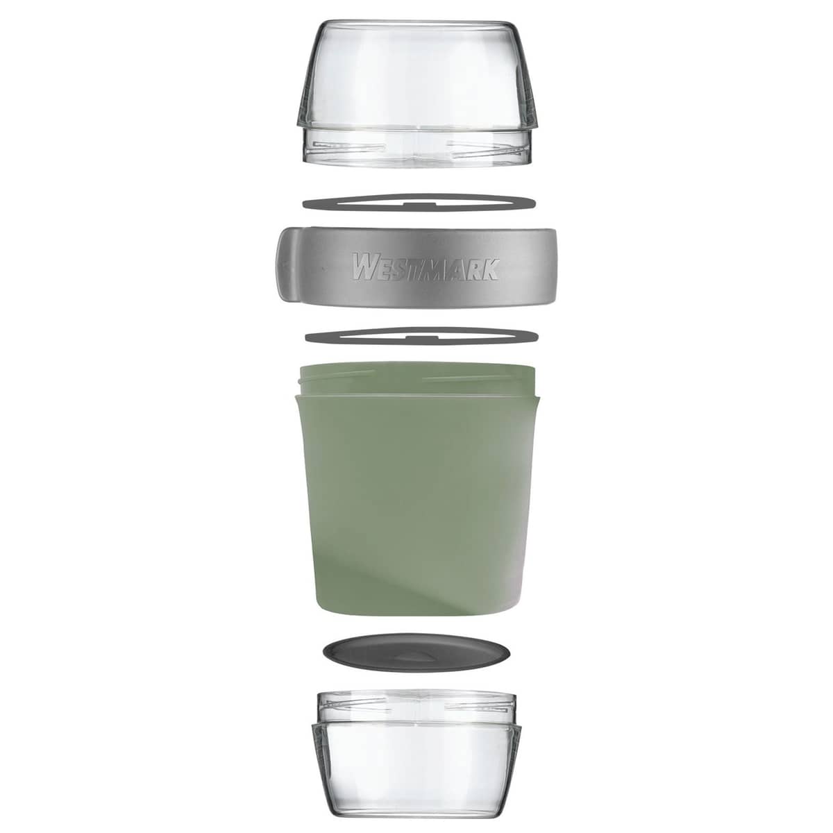 Madkasse 1150 ml, grøn
