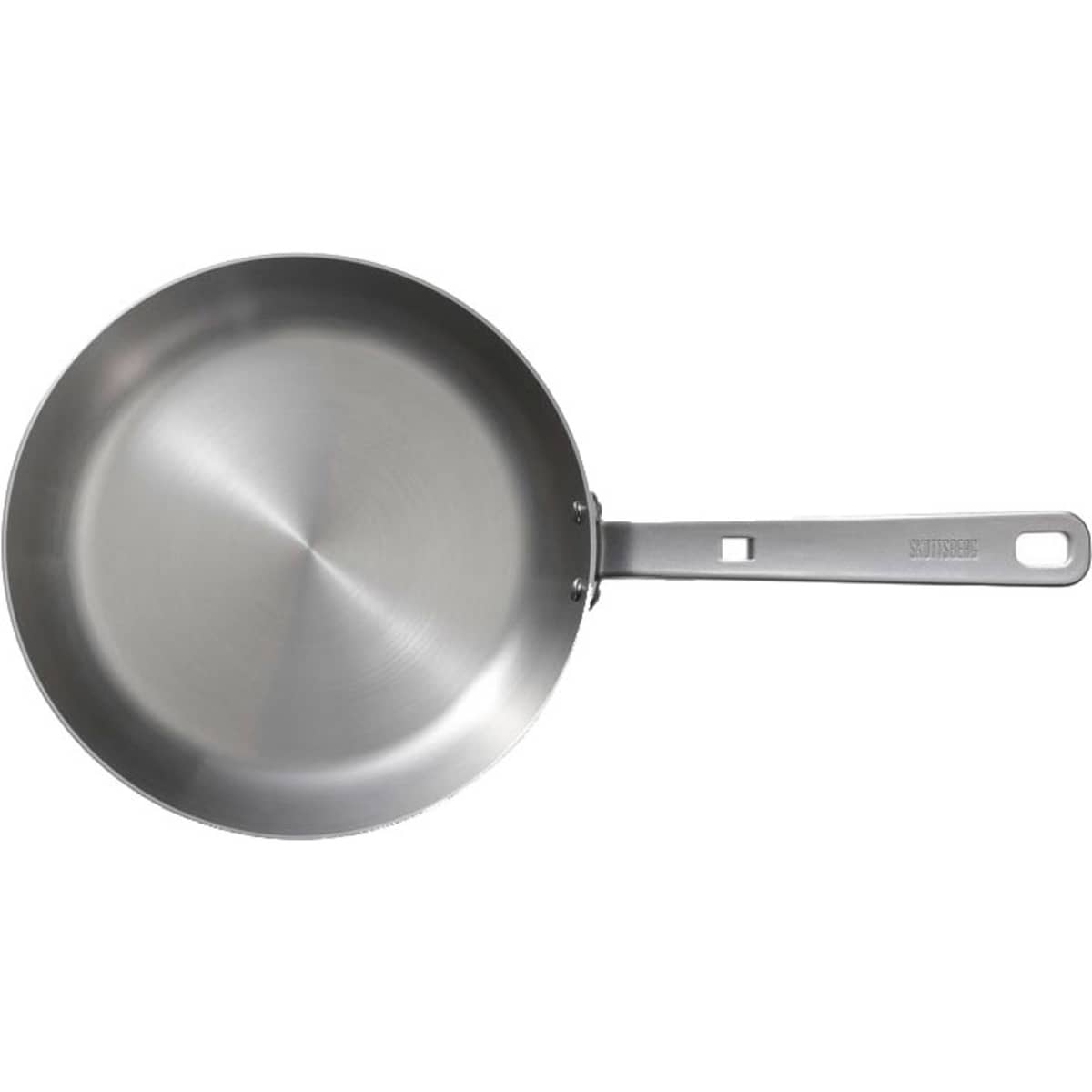 Paistinpannu 28 cm, ruostumaton teräs