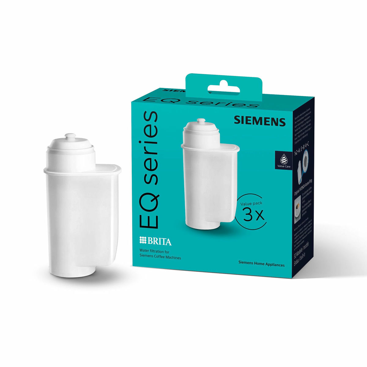 Vannfilter for Espresso Brita, 3 stk