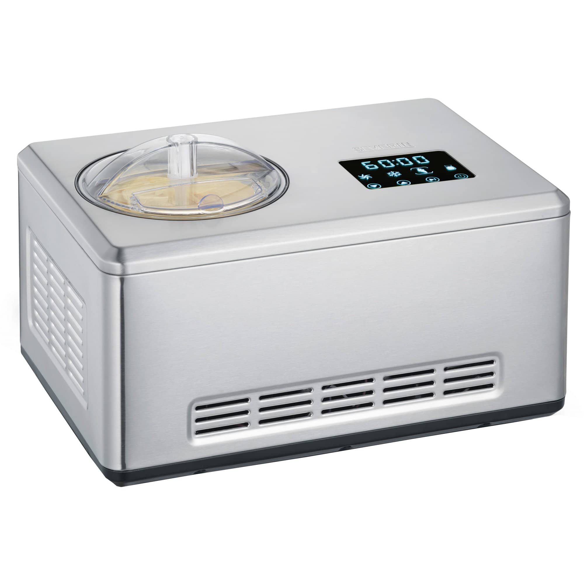 SEVERIN EZ 7406 - Iskremmaskin - 2 liter - 180 W - børstet rustfritt stål