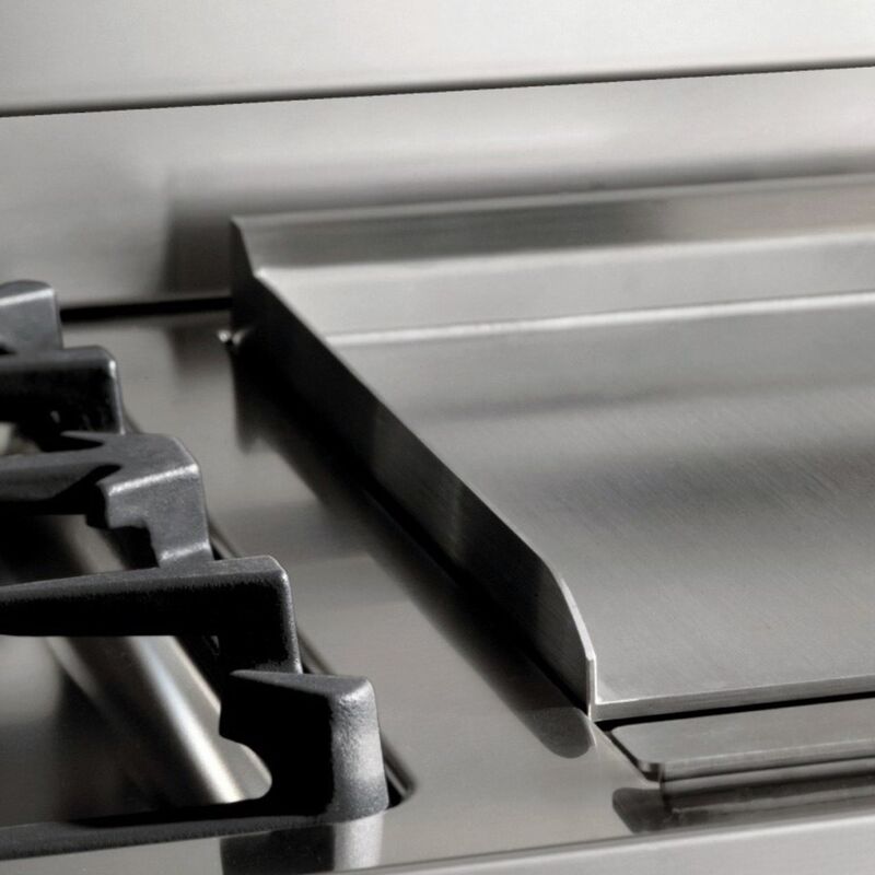 MAS126G2ENET Heritage gaskomfur med dobbeltovn, 120 cm, mat sort