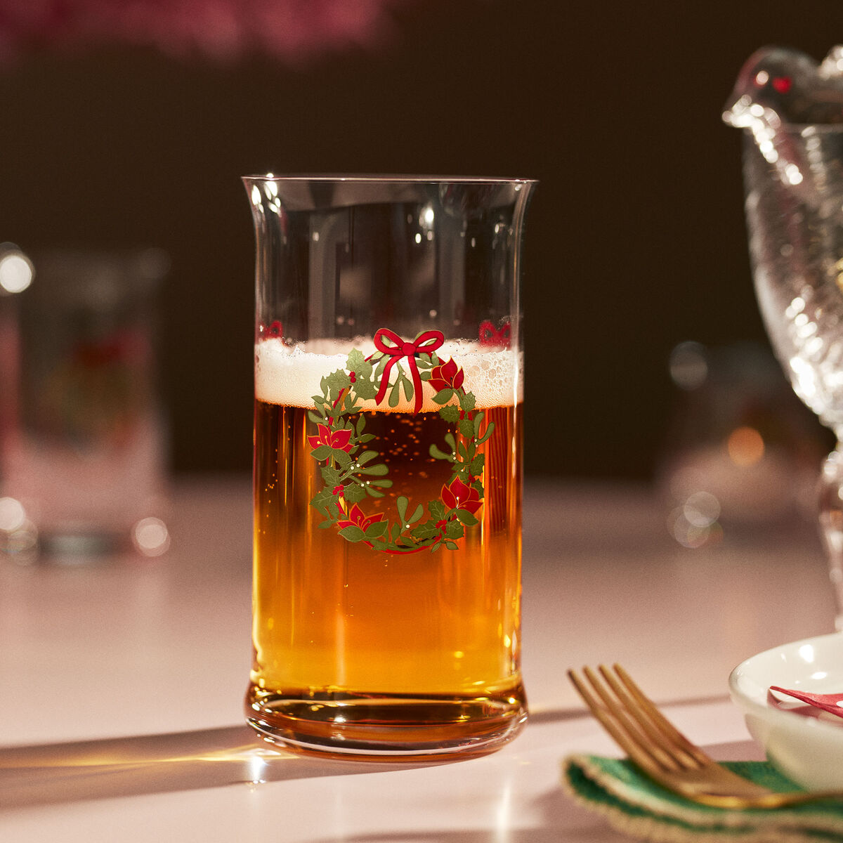 Holmegaard Juleølglas 2025 50 cl, multi