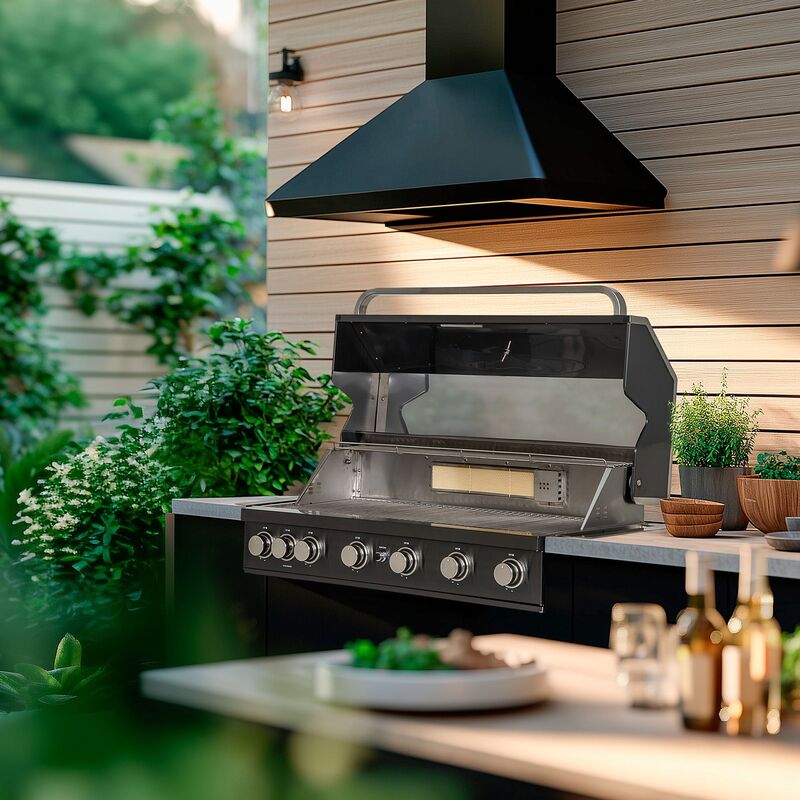 Black Jewel 6 indbygget gasgrill