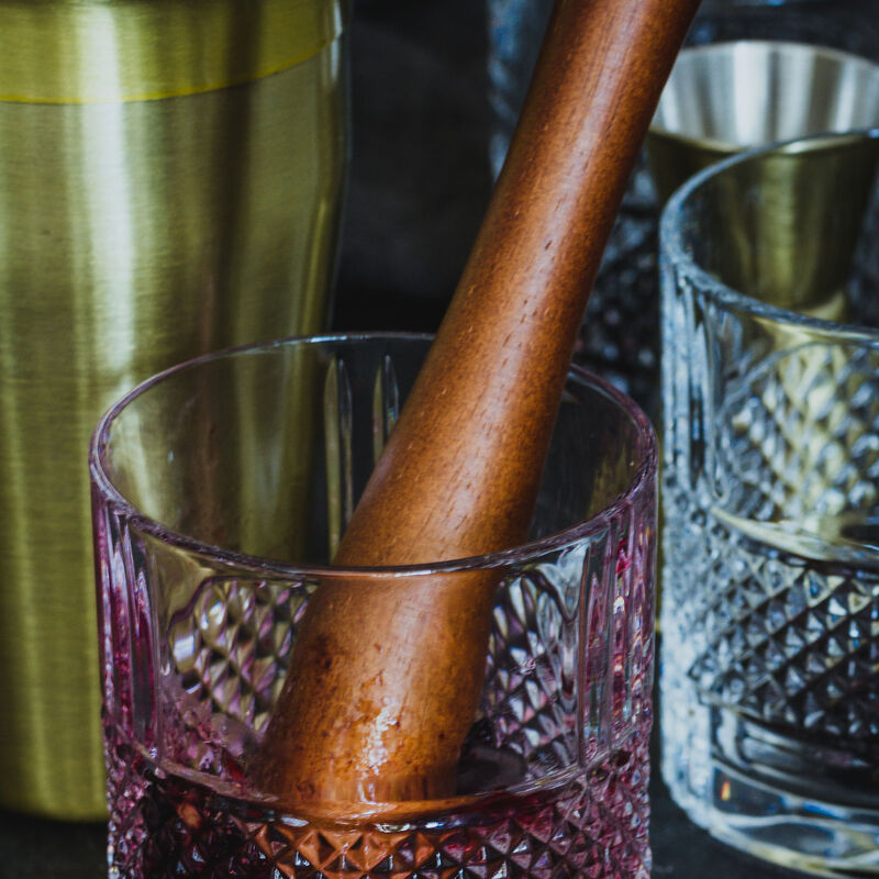 Cocktail- ja drinkkisetti, 6 osaa