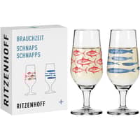 Brauchzeit snapsglass 2-pakning, NO:3&4