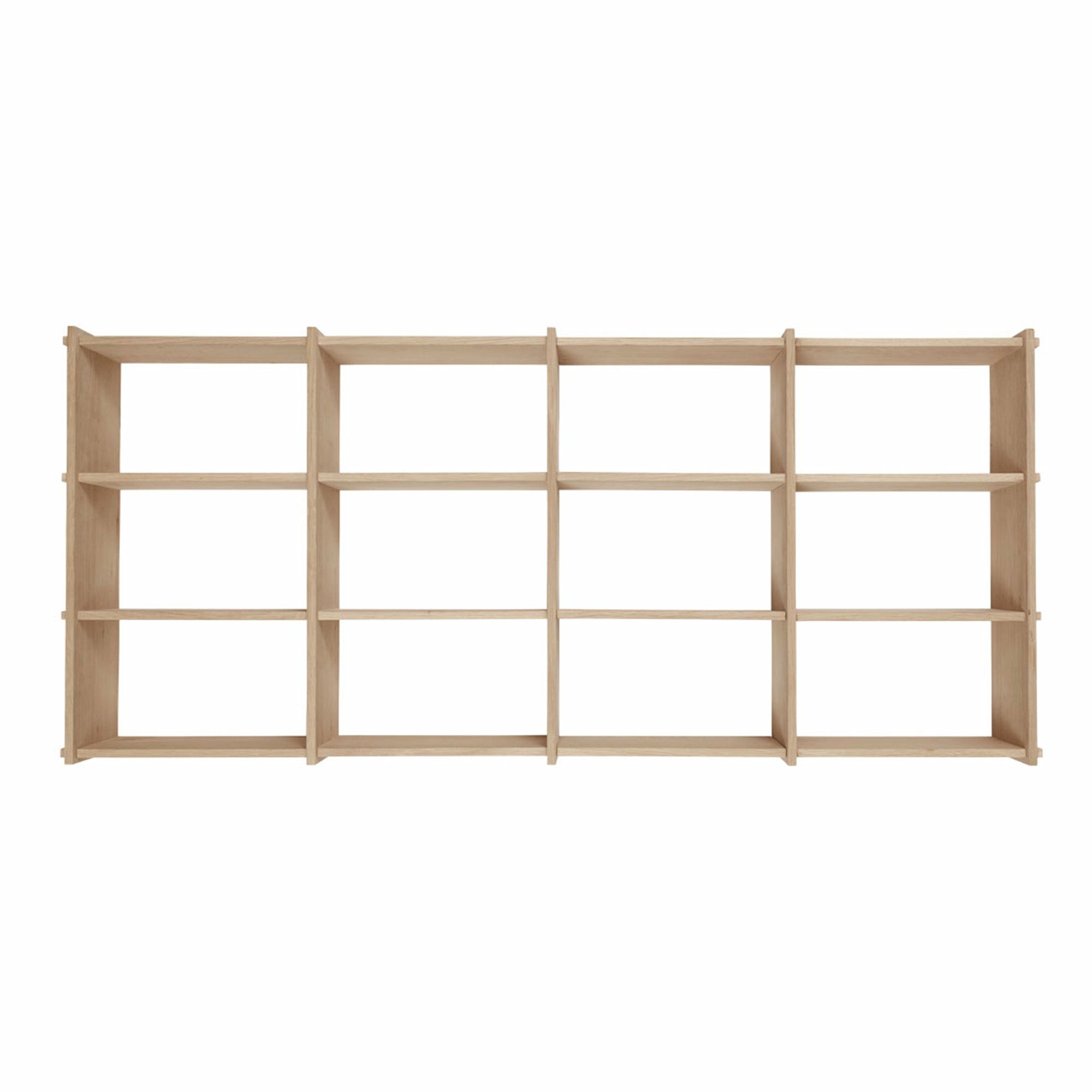 Alternativ bild 1 för OYOY Grid Shelf Large hylla, nature