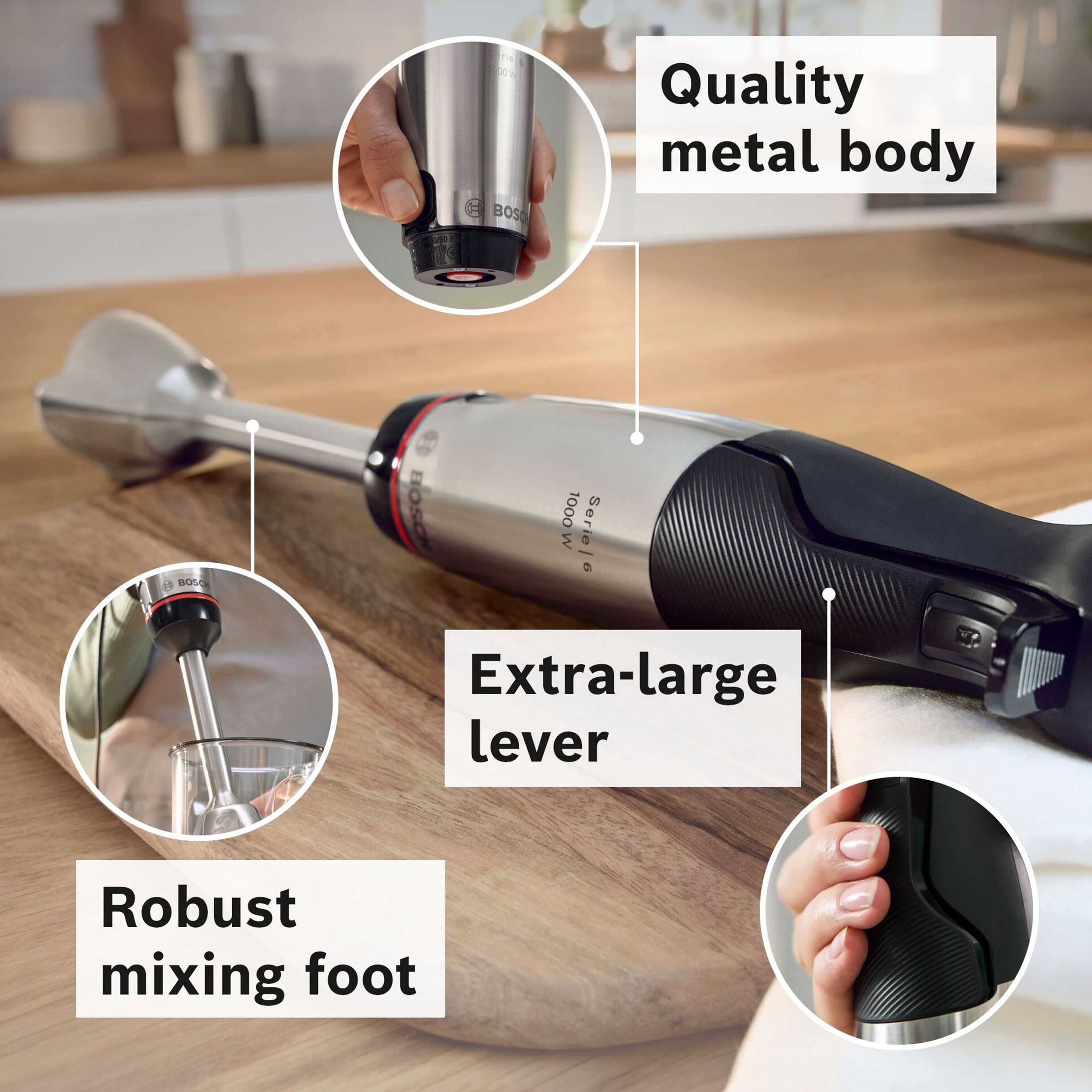 Bosch MSM6M624 sauvasekoitin ErgoMaster