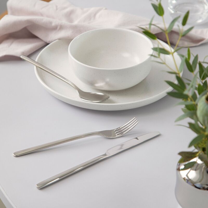 Still aterinsetti 16 osaa, matta/kiillotettu teräs