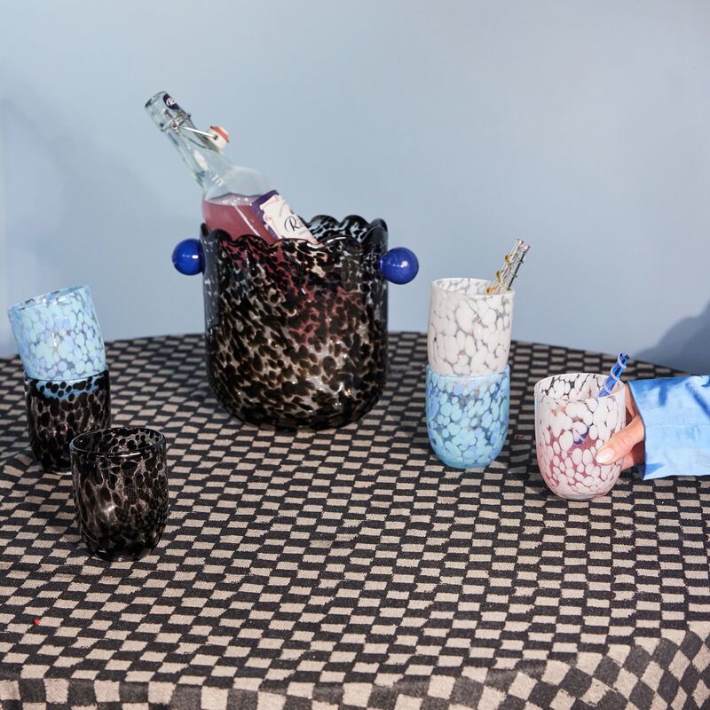 Messy juomalasi 30 cl 2-pakkaus, sininen