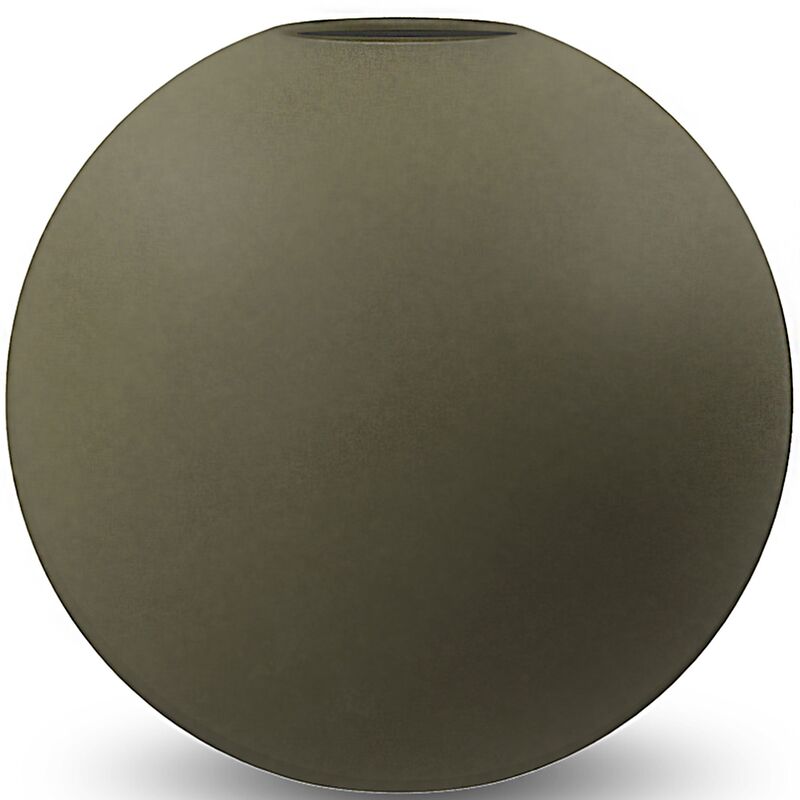 Ball maljakko, 20 cm, olive