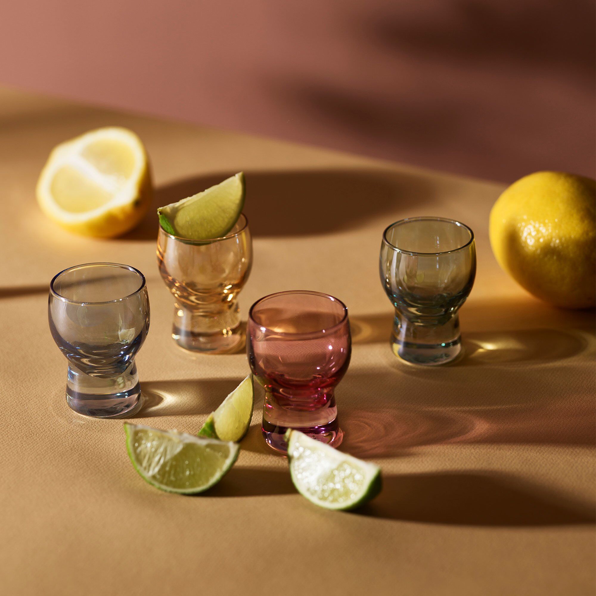 Alternativ bild 1 för Magnor - Happy Shotglas 4-pack 3,5 cl Luster